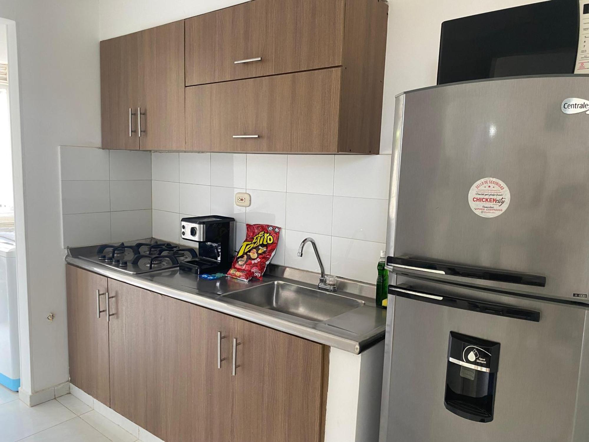 Ch1 Bonito Apartamento Amoblado En Condominio Rnt 1O8239 바예두파르 외부 사진